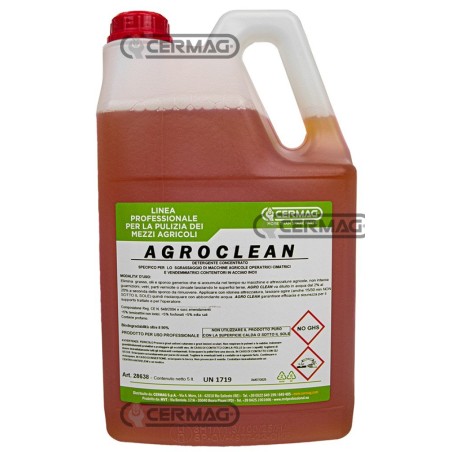 AGRO CLEAN Starkes Entfettungsmittel - 5 l 28638 CERMAG | NewgardenAgri.com