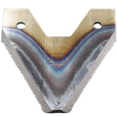 Dente lama sezione rigata tipo larga motofalciatrice BCS Bertolini Grillo Nibbi | NewgardenAgri.com