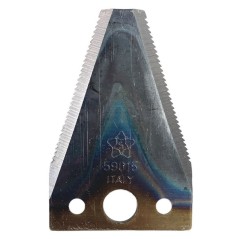 Narrow type grooved section blade tooth for BCS Europa 600 and 700 and SEP motor mowers | NewgardenAgri.com