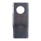 Gefaltetes Messer für Galfrè Fort Morra Fahr Farendlose Ama und Marangon Sichelmäher 98x40 Loch 19mm - 98P