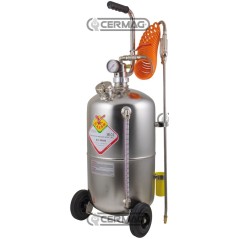Pulverizador con carro de acero inoxidable con depósito de 24 l 20468 Raasm | NewgardenAgri.com