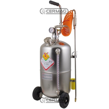 Pulverizador con carro de acero inoxidable con depósito de 24 l 20468 Raasm | NewgardenAgri.com