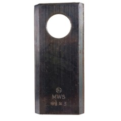 Coltello dritto falciatrice rotativa CLAAS BELLON MARANGON MORRA 94x40 foro 19mm | NewgardenAgri.com