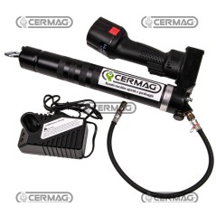 Pistola de engrase a batería para cartuchos de grasa, capacidad 600 g 20579 | NewgardenAgri.com