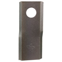 Lama elicoidale sinistro per falciatrice rotativa Kuhn John Deere New Holland Pottinger Someca 93x40 foro 16 mm | NewgardenAg...