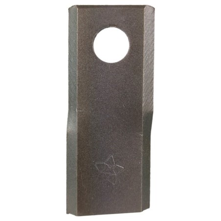Lama elicoidale sinistro per falciatrice rotativa Kuhn John Deere New Holland Pottinger Someca 93x40 foro 16 mm | NewgardenAg...