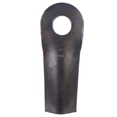 Coltello tipo speciale per falciatrice rotativa 130x50 foro asola 23x20.5 mm Abbriata Kuhn Slam Taarup Tonutti New Holland Jo...