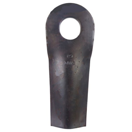 Coltello tipo speciale per falciatrice rotativa 130x50 foro asola 23x20.5 mm Abbriata Kuhn Slam Taarup Tonutti New Holland Jo...