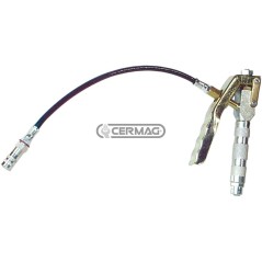 Pistola con tuboflex e testina 4 griffe con attacco FEMMINA Filetto 1/4" Gas 20230 | NewgardenAgri.com