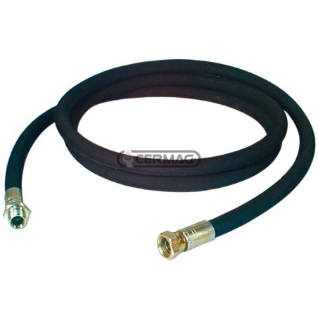 Manguera de alta presión para bombas de grasa, conexión de gas de 1/4", longitud 5 m, 20345 | NewgardenAgri.com