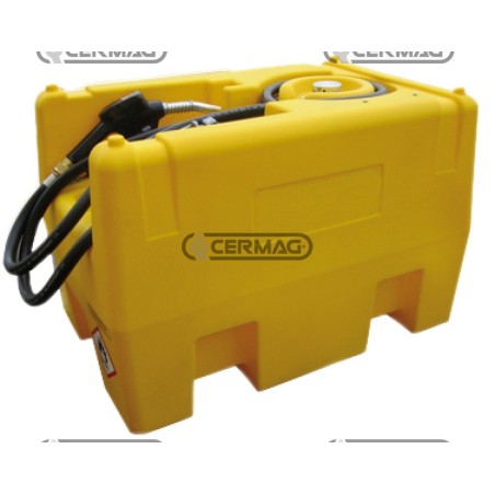 Bomba eléctrica con depósito para el transporte de gasóleo. Voltaje: 24 V. Capacidad: 220 l. 20825 | NewgardenAgri.com