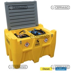 Bomba eléctrica con depósito para el transporte de diésel y AdBlue® Voltaje 12 V Capacidad 400 + 50 l 21028 | NewgardenAgri.com
