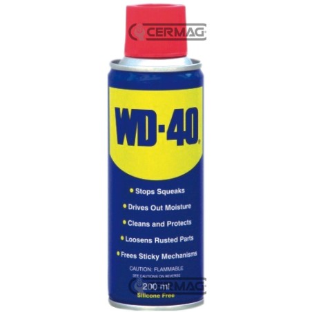 WD-40 Mehrzweckspray – 200-ml-Flasche 20864 WD-40 | NewgardenAgri.com