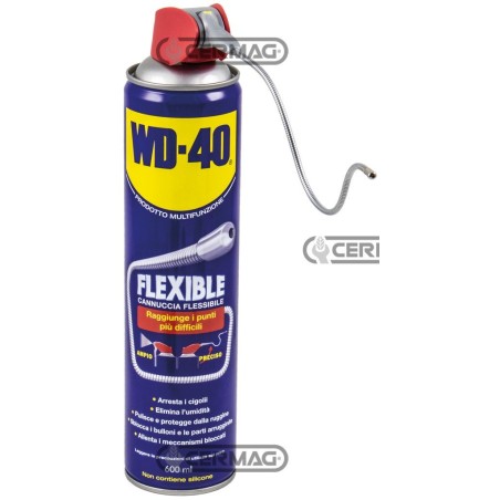 WD 40 MULTIPURPOSE SPRAY - 600 ML CAN WITH FLEXIBLE NOZZLE 20916 Wd-40 | NewgardenAgri.com