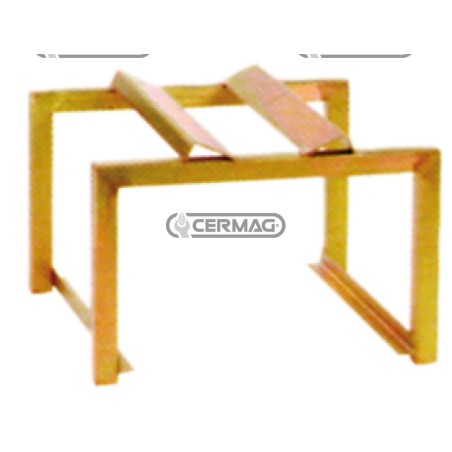 SOPORTE PARA 1 TAMBOR HORIZONTAL DE 180-220 LITROS 20688 | NewgardenAgri.com