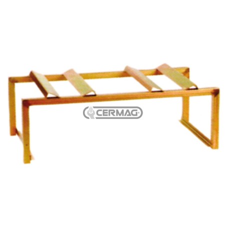 SOPORTE HORIZONTAL PARA 2 TAMBORES DE 180-220 LITROS 20689 | NewgardenAgri.com