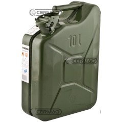 Bidón de combustible metálico - 10 L 20357 Madeineurope | NewgardenAgri.com