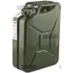 Bidón de combustible metálico - 20 L 20358 Madeineurope | NewgardenAgri.com