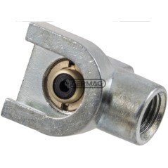 CABEZALES DE ENGRASE, 1 PIEZA - Telecalamit tipo recto (rosca 10 x 1) 20675 | NewgardenAgri.com
