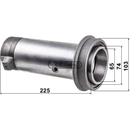 Manicotto con cuscinetto reggispinta Dimensioni 65x103x225 mm 15442 VALEO