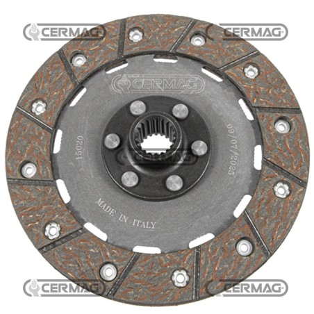 Disco frizione rigido Diametro 140 mm Profilo 17x15EV - Z.20 15020 | NewgardenAgri.com