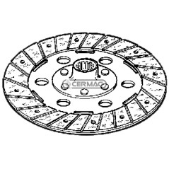Disco frizione PDF rigido Diametro 250 mm Profilo 22x18x6 - Z.6 15181 | NewgardenAgri.com
