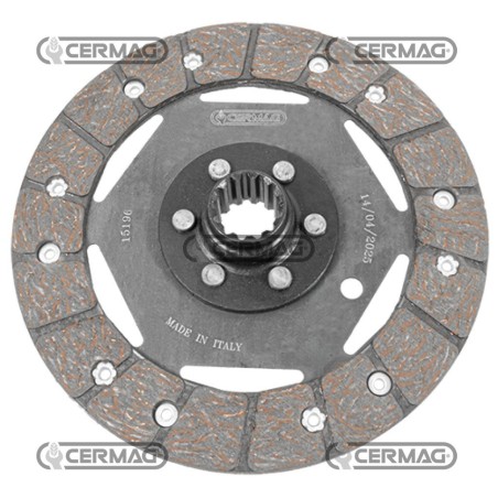 Disco frizione rigido Diametro 160 mm Profilo 22x19EV - Z.13 15196 | NewgardenAgri.com