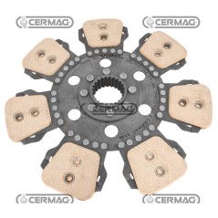 7-blade central disc with shock absorber springs Diameter 330 mm Profile 50x46EV - Z.23 15292 | NewgardenAgri.com