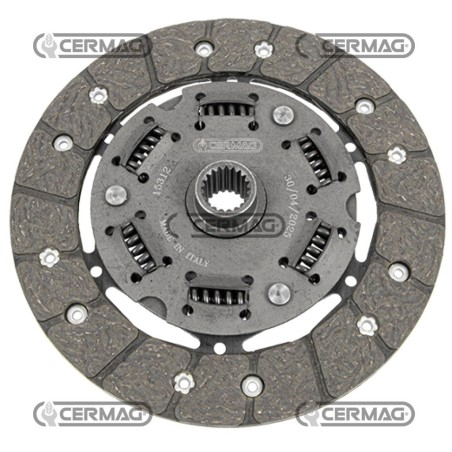 Clutch disc with shock absorber springs Diameter 155 mm Profile 17x15EV - Z.20 15312 | NewgardenAgri.com