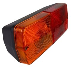 Right and left rear light for tractor and trailer 3 lights rectangular without reflector - COBO | NewgardenAgri.com