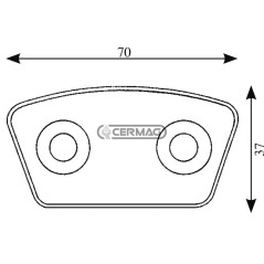 Placa sinterizada Espesor 4,00 mm 15451 | NewgardenAgri.com