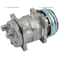 Compressore ECO per gas R134 Tensione 12 V Puleggia 2 x 132 mm 05001 | NewgardenAgri.com