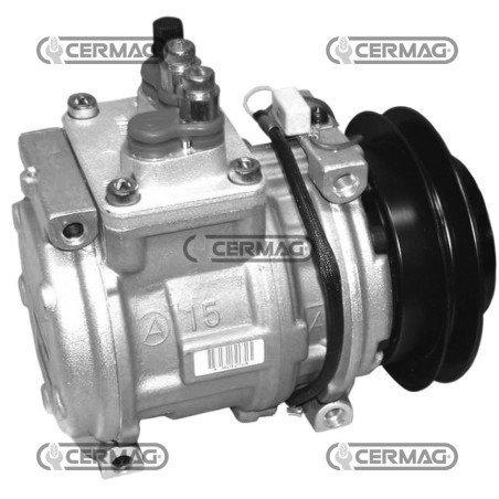 Compressore DENSO per gas R134 Tensione 12 V Puleggia 1 x 132 mm 05248 | NewgardenAgri.com