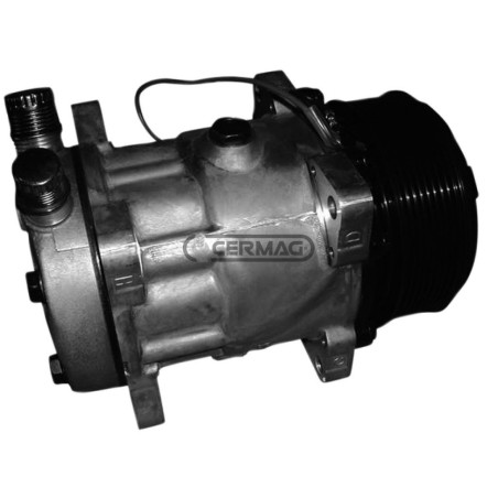 Compressore ECO per gas R134 Tensione 12 V Puleggia Poly-V8 05254 | NewgardenAgri.com