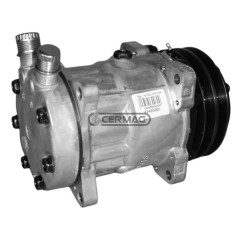 Compressore ECO per gas R134 Tensione 12 V Puleggia 2 x 132 mm 05256 | NewgardenAgri.com