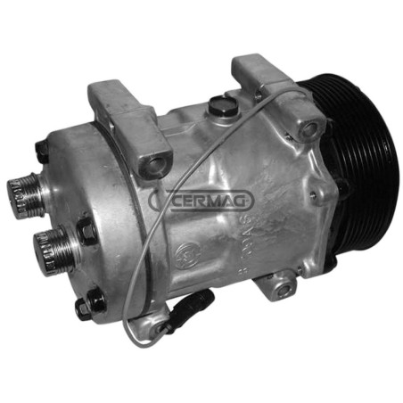 Compressore ECO per gas R134 Tensione 24 V Puleggia 8 x 120 mm 05296 | NewgardenAgri.com