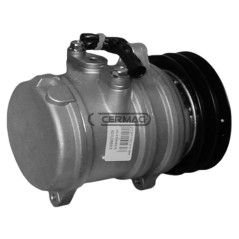 Compresor tipo DELPHI/SANDEN para gas R134. Voltaje 12 V. Polea 2 x 121 mm. 05299 | NewgardenAgri.com