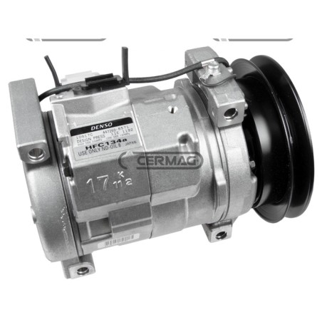 Compressore DENSO per gas R134 Tensione 12 V Puleggia 1 x 132 mm 05400 | NewgardenAgri.com