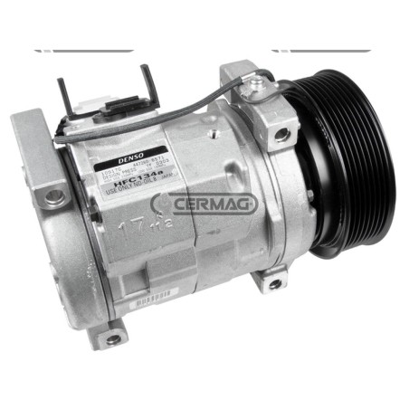 Compressore DENSO per gas R134 Tensione 12 V Puleggia 8 x 125 mm 05401