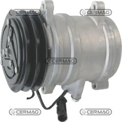 Compressore ECO per gas R134 Tensione 12 V Puleggia 2 x 121 mm 05450 | NewgardenAgri.com