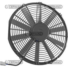 Ventilateur électrique - ASPIRATION Tension 12 V Diamètre 382 mm 05366 | NewgardenAgri.com