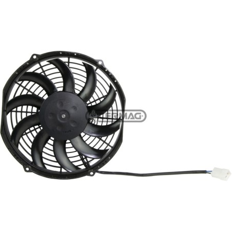 Ventilateur électrique - SOUFFLEUR Tension 12 V Diamètre 284 mm 05368