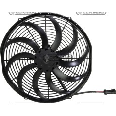 Ventilateur électrique - ASPIRATION Tension 12 V Diamètre 415 mm 05371