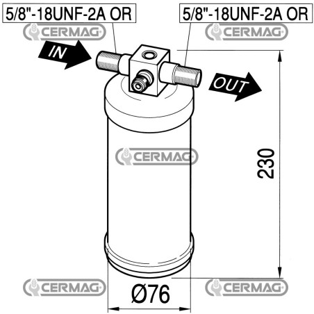 Standard-Filtertrockner 05022