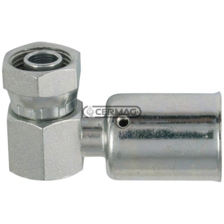 RACCORDO FEMMINA A 90° CON O.R. 05153 | NewgardenAgri.com