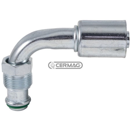 RACCORDO MASCHIO A 90° CON O.R. 05167 | NewgardenAgri.com