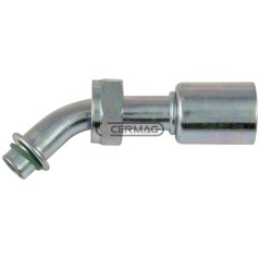 RACCORDO FEMMINA A 45° CON O.R. ED ANELLO GIREVOLE ROTOLOCK 05176 | NewgardenAgri.com