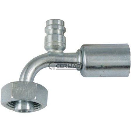 RACCORDO FEMMINA A 90° CON: O.R. - DADO GIREVOLE ROTOLOCK - VALVOLA ALTA E BASSA PRESSIONE PER R134 05194 | NewgardenAgri.com