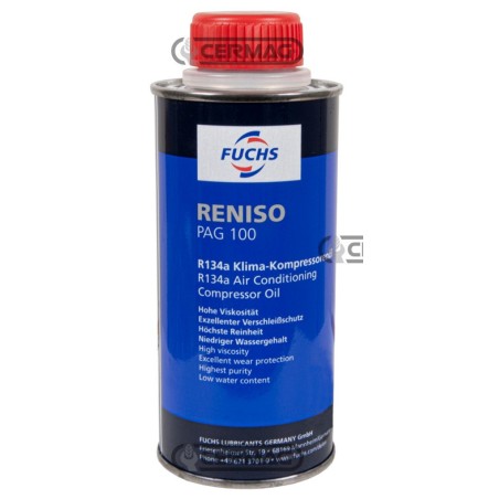 Bidon d'huile pour compresseur PAG - 250 ml, viscosité ISO 100 05235 | NewgardenAgri.com