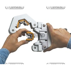 Agrafeuse hydraulique pour mini-serrure 05332